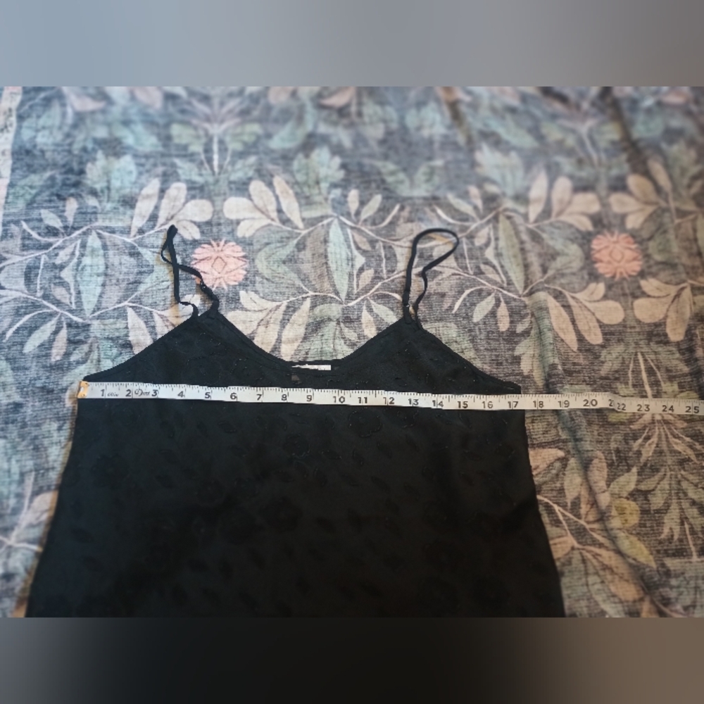 Cinema Etoile Womens Sheer Floral Burnout Camisole Small Vtg 90s Fairy Grunge - Picture 9 of 9
